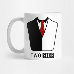 Two Side Business Suit Mug